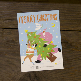 Ivy Tsai - 聖誕節插畫卡片