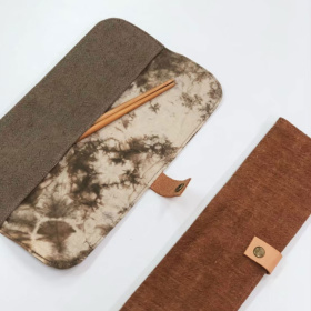 kirkir 柿染餐具收納袋