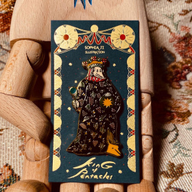 Sophia Ji 金屬徽章（金幣國王）