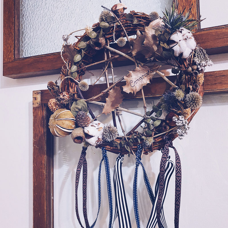 捕夢網聖誕藤圈手作課