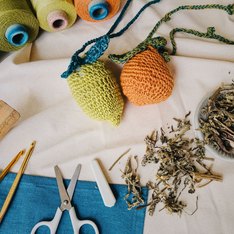 《手織果子》Coldyoshi  - 天然驅蚊香包手作課