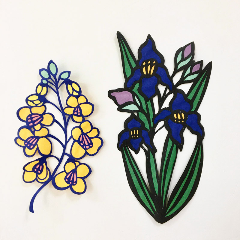 魏少君・剪紙手作課第二堂