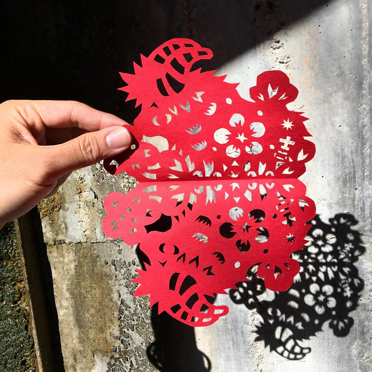 《剪個牛牛過好年》魏少君剪紙創作課