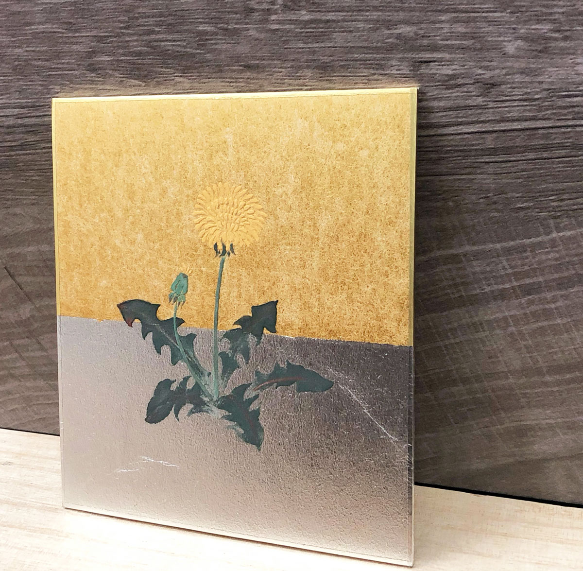 陳珮怡岩彩畫蒲公英課程