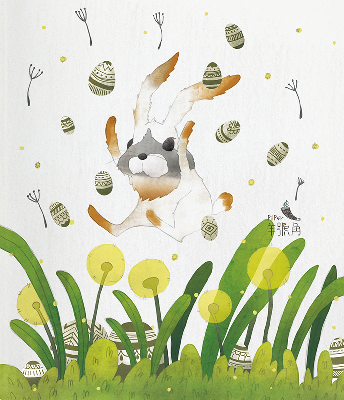 羊號角PiPer 插畫