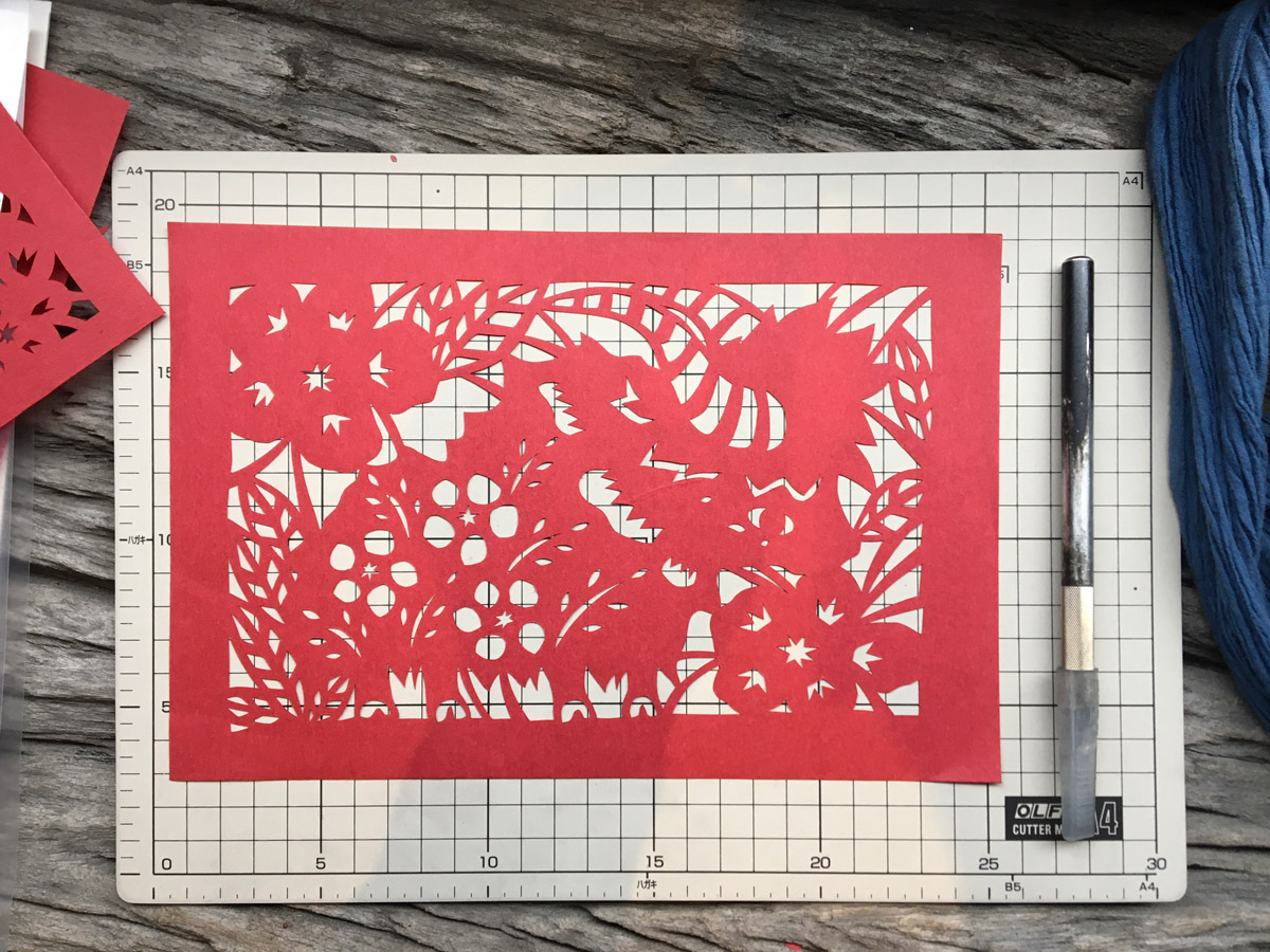 魏少君紙刻創作課