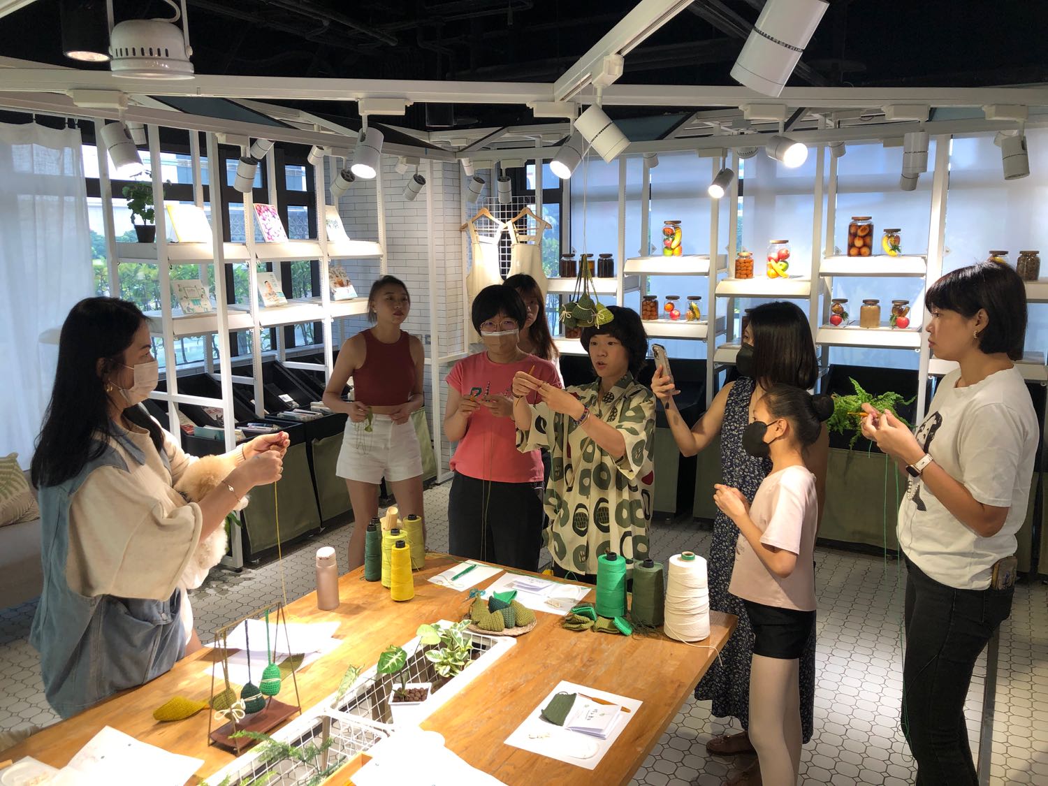 金典第六市場 端午粽子香包體驗